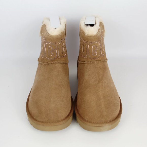 NEW UGG Gem Lined Classic Mini Boots - Picture 6 of 13